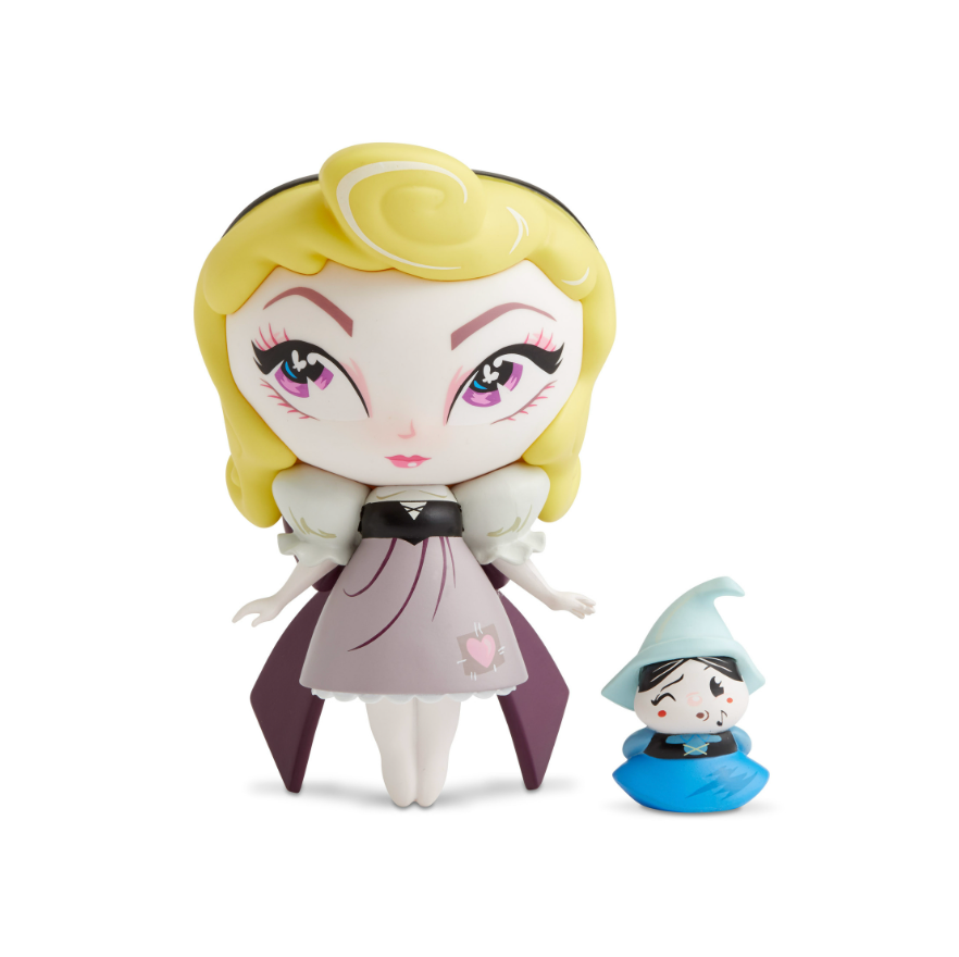 Disney Miss Mindy Aurora With Merryweather Vinyl Figurine New with Box