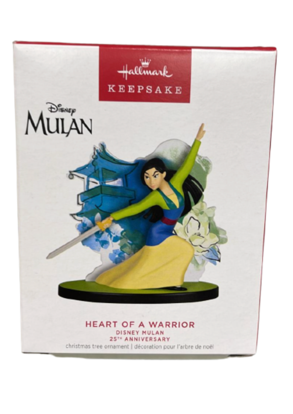 Hallmark 2023 Keepsake Disney Mulan Heart of a Warrior Christmas Ornament New