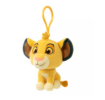 Disney Parks The Lion King Simba Plush Keychain New with Tag