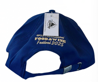 Disney Parks Epcot Food & Wine 2025 Festival Blue Baseball Hat Cap New With Tag