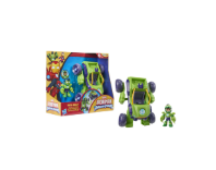Marvel Iron Man his Awesome Friends Iron Hulk 2-In-1 Mech Suit & VehicleToy New