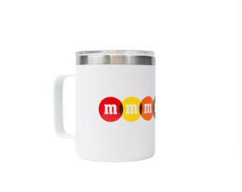 M&M's World Connect M Stainless Steel Mug New with Tag