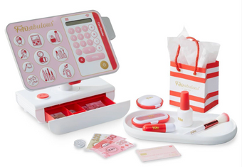 FAO Schwarz Toy Cosmetic Cash Register New With Box