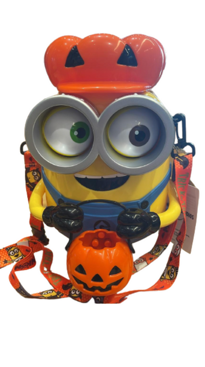 Universal Studios Minions Despicable Me Halloween Popcorn Bucket New With Tag