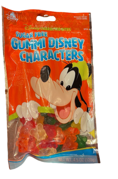 Disney Parks Sugar Free Gummi Disney Characters 4.5OZ New Sealed