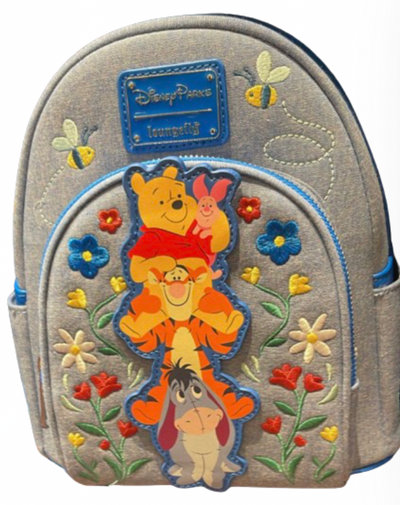 Disney Parks Loungefly Mini Backpack - Winnie the Pooh and Friends New With Tag