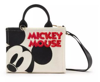 Disney Parks Mickey Mouse Mini Canvas Tote New With Tag