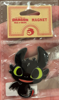 Universal Studios How To Train Your Dragon Toothless Isle of Berk Magnet New