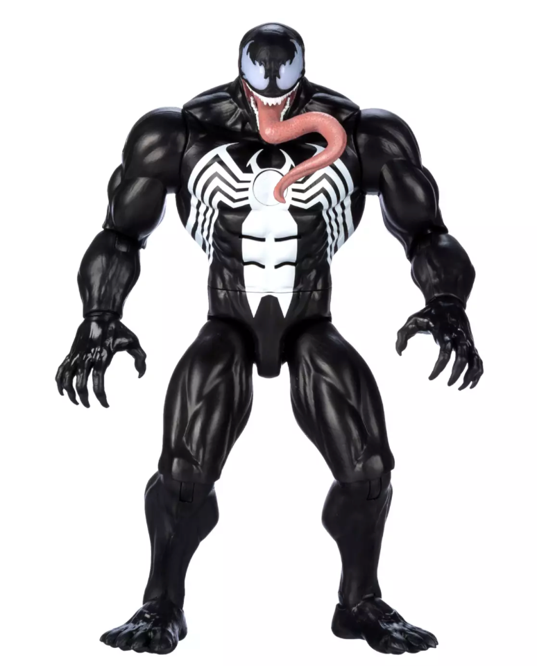 Disney Parks Marvel Venom Power Icons Talking Action Figure New with Box