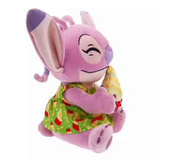 Disney Parks Angel Stitch Attacks Snacks Plush Pineapple Swirl August New W Tag