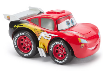Disney Parks Lightning McQueen Push & Go Talking Car Pixar Cars New With Tags
