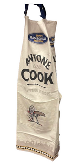 Disney Parks Epcot France Ratatouille Remy "Anyone Can Cook" Apron New With Tag