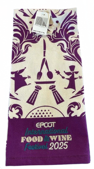 Disney Parks Epcot Food & Wine 2025 Festival Chef Remy Kitchen Towel Set New