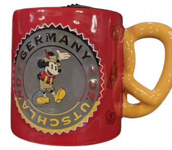 Disney Parks Epcot World Mickey Germany Deutschland Coffee Mug New With Tag