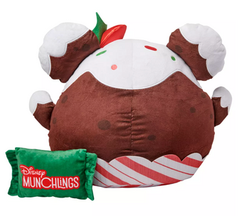 Disney Munchlings Minnie Mouse Holiday Toffee Pudding Plush Medium 15 3/4''