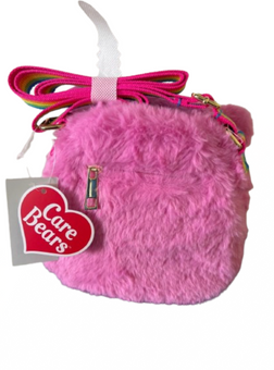 Care Bears Cherry Rainbow Adventures Pink Crossbody Plush New with Tag