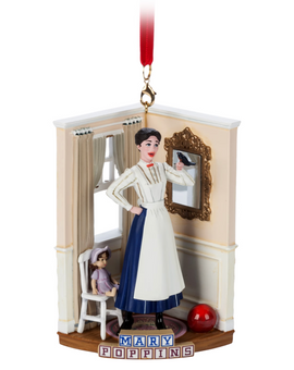 Disney Parks Mary Poppins Sketchbook Christmas Ornament New With Tag
