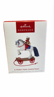 Hallmark 2025 Keepsake A Pony for Christmas Ornament New with Box
