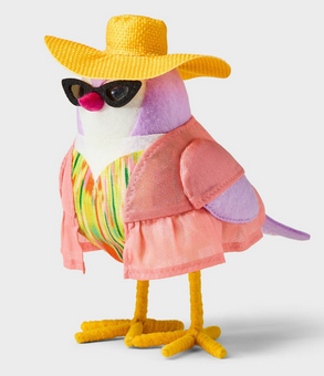 Target Beach Poolside Featherly Bird Friend - Pride New With Tag