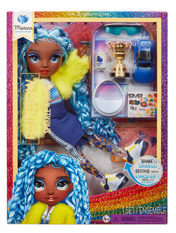 Rainbow High Sparkle & Shine Fashion Doll - Blue Toy New With Box