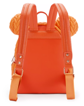 Disney Parks Halloween Minnie Mouse Orange Loungefly Mini Backpack Pumpkin Spice