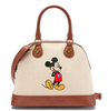 Disney Parks Mickey Mouse Canvas Satchel Bag New with Tag