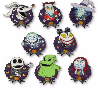 Disney Parks Halloween Nightmare Before Christmas Mystery Pin Blind Pack New