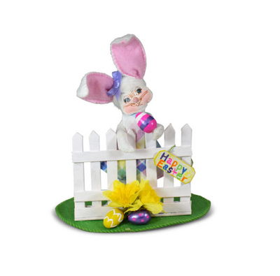 Annalee Dolls 2023 Spring 5in Easter Bunny Greetings Plush New with Tag