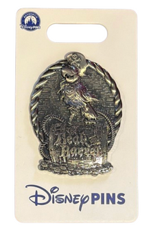 Disney Parks Pirates of the Caribbean Beak Barrel Sculpted Rummy Logo OE Pin New