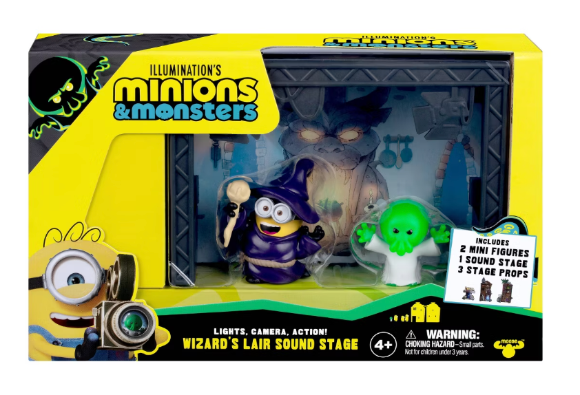 Illumination's Minions & Monsters Figure 2pc Wizard's Lair Sound
