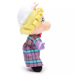 Disney The Muppet Christmas Carol Miss Piggy as Emily Cratchit Mini Plush New