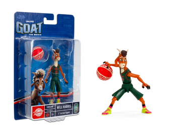GOAT Will Harris Thorns Uniform Version Action Figure 5” Toy New With Tag