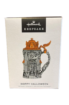 Hallmark 2023 Keepsake Hoppy Halloween Beer Stein Ornament New with Box