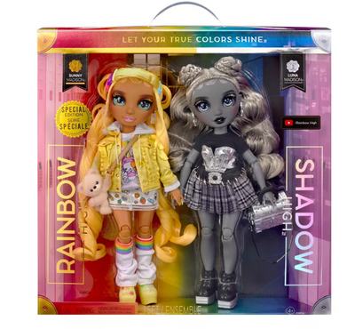 Rainbow High Shadow High Special Edition Madison Twins 2pk Fashion Dolls New