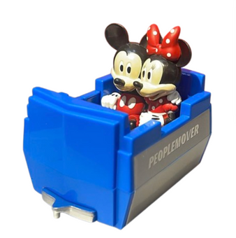 Disney Parks People Mover Tomorrowland Mickey Mouse Minnie Pullback Toy New