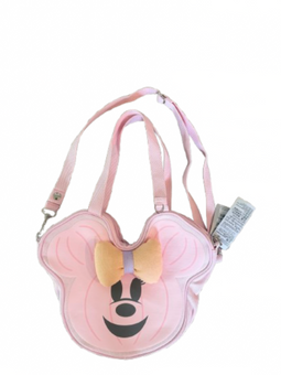 Disney Parks Halloween Pastel Minnie Pumpkin Canvas Tote Crossbody New w Tag