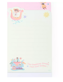 Disney Parks It is a Small World Notepad Set New with Tag