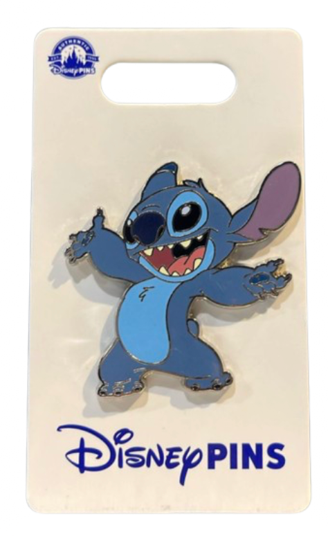 Disney Parks Lilo And Stitch - Stitch Arms Out Pin New With Card