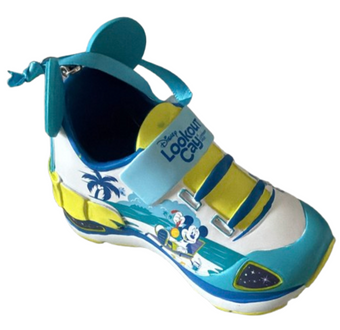 Disney Cruise Line Lookout Cay At Lighthouse Point 5k Shoe Ornament New With Tag