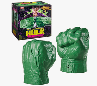Disney Parks Marvel Legends Incredible Hulk Premium Roleplay Fists Replica New
