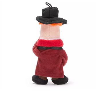Disney The Muppet Christmas Carol Beaker as Charity Collector Mini Plush New Tag