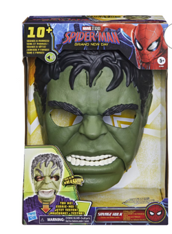 Disney Spiderman Savage Hulk Talk’n Electronic Mask Toy New With Tag
