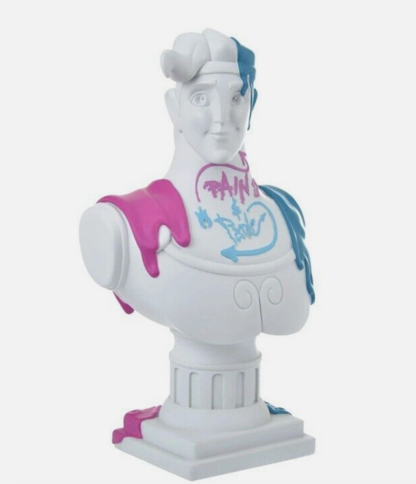 Disney Parks Madly Mischievous Hercules Graffiti Bust by Lewis Whitman New w Tag