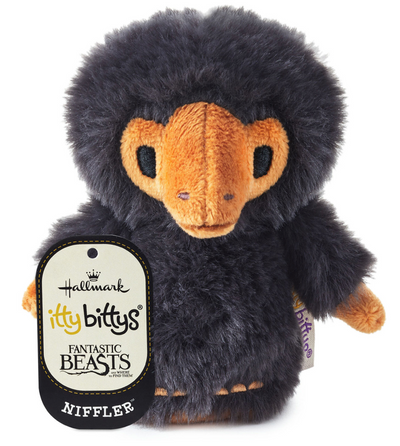 Hallmark itty bittys Fantastic Beasts Niffler Plush New With Tag