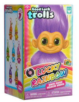 Just Play Good Luck Trolls Vinyl Plush Toy - Styles May Vary New With Tag