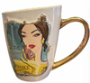 Disney Parks Epcot France Princess Belle Parfum De Rose Coffee Mug New With Tag