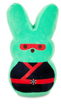 Peeps Easter Bunny Plush Ninja Green New With Tag