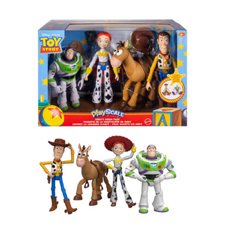 Disney Pixar Toy Story Woody Jessie Bullseye Buzz Figure Andys Room New With Box