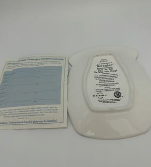 Disney Bradford Exchange Winnie The Whole Year Through November Plate New COA