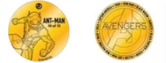 Disney's Spring Pin Trading Avengers Ant-Man Collectible Coin Medallion New